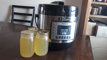 Making and CANNING Rabbit Bone Broth in the Nuwave 6qt DIGITAL Cooker-Canner!!