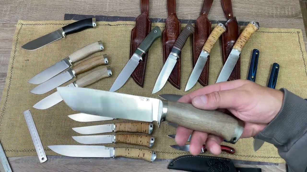 Ножи из стали QPM53 , PGK, AUS10CO  💪