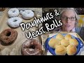 Doughnuts  yeast rolls  1 dough  3 items and possibly more