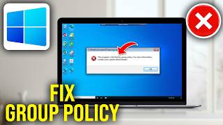 How To Fix This Program is Blocked by Group Policy Error in Windows