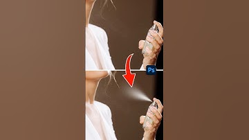 How to Create Purfume SPRAY Effect in photoshop #photoshop #tutorial #shorts #photoediting #edit