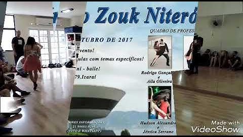 Improviso de Zouk brasileiro dos professores Hudson Alexandre e Jéssica Serrano