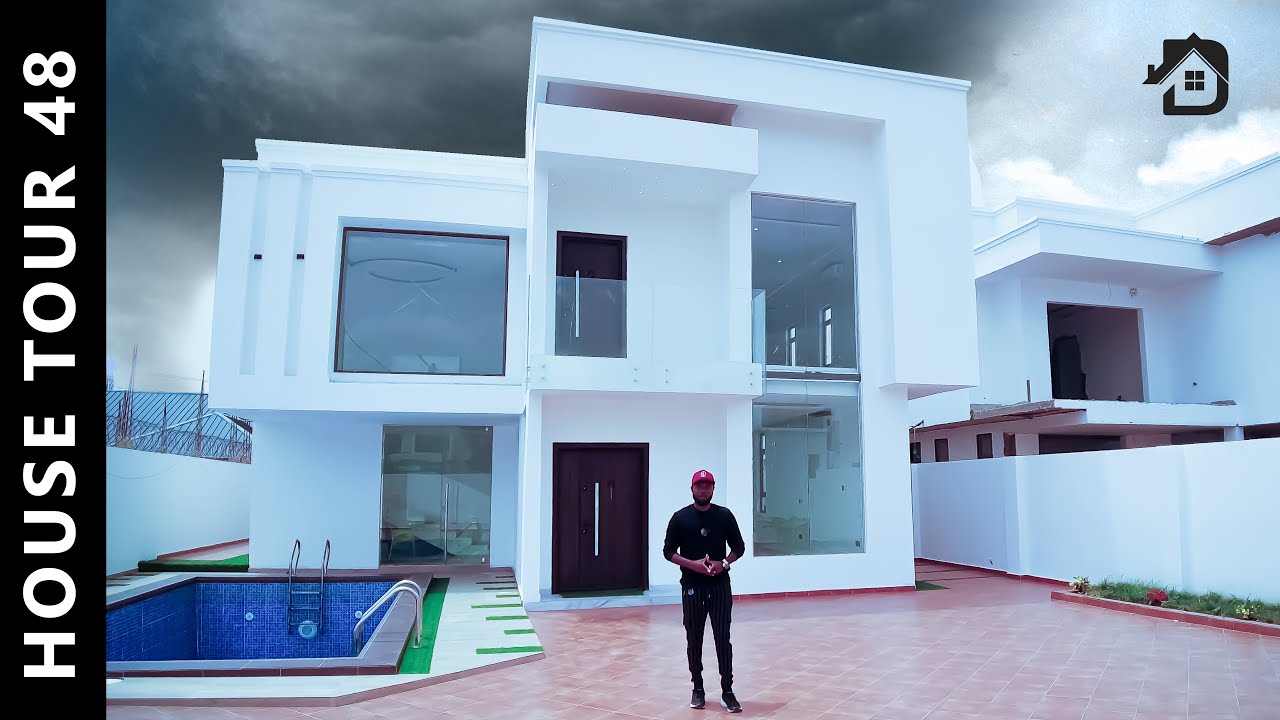 Touring This Brand New Elegant Modern House in East Legon For Sale