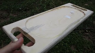 How To Make A Wooden Serving Platter?