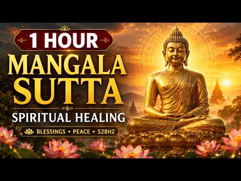1 Hour Mangala Sutta 528Hz | Buddhist Chant for Blessings, Spiritual Healing & Deep Peace