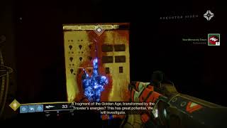 Destiny 2 Ghost Scan - Titan (New Monarchy)