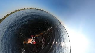 one foot monoski start gopro max