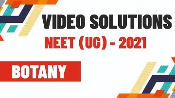 NEET 2021 solution - Botany| NEET 2021 Paper analysis #NEET 2021