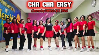 CHA CHA EASY || Line Dance || Demo by Astri & Sanggar CS