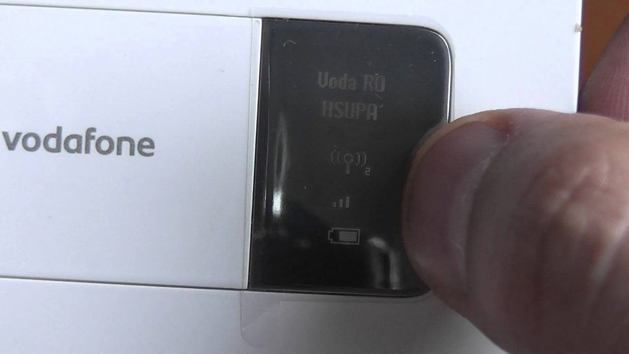 Router Vodafone R201 punere in functiune si test de viteza (film 034 ...