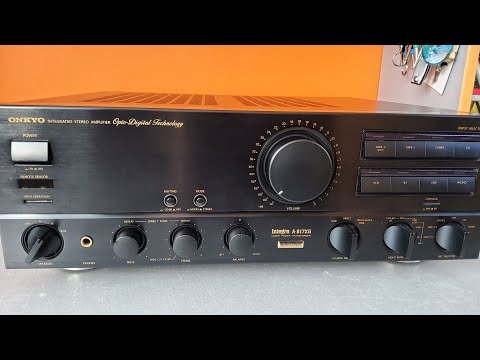 Onkyo A-817XG полное обслуживание, мысли в слух 😎👍
