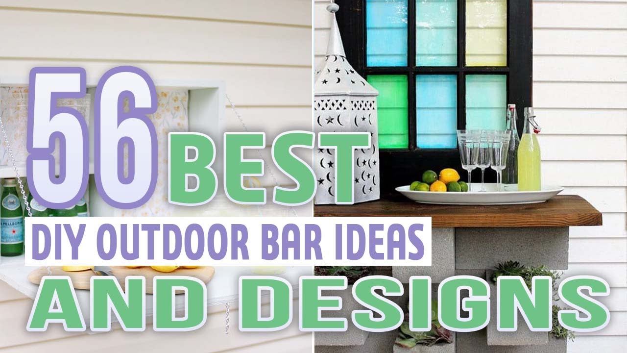 Diy Outdoor Bar Design Ideas