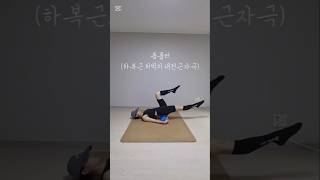 폼롤러 활용 복근 &amp; 허벅지 내전근 운동 💪 코어 강화+허벅지 안쪽 자극까지! #폼롤러운동 #복근운동 #내전근운동 #코어운동 #홈트레이닝 #맨몸운동 #홈트 #cgmotion