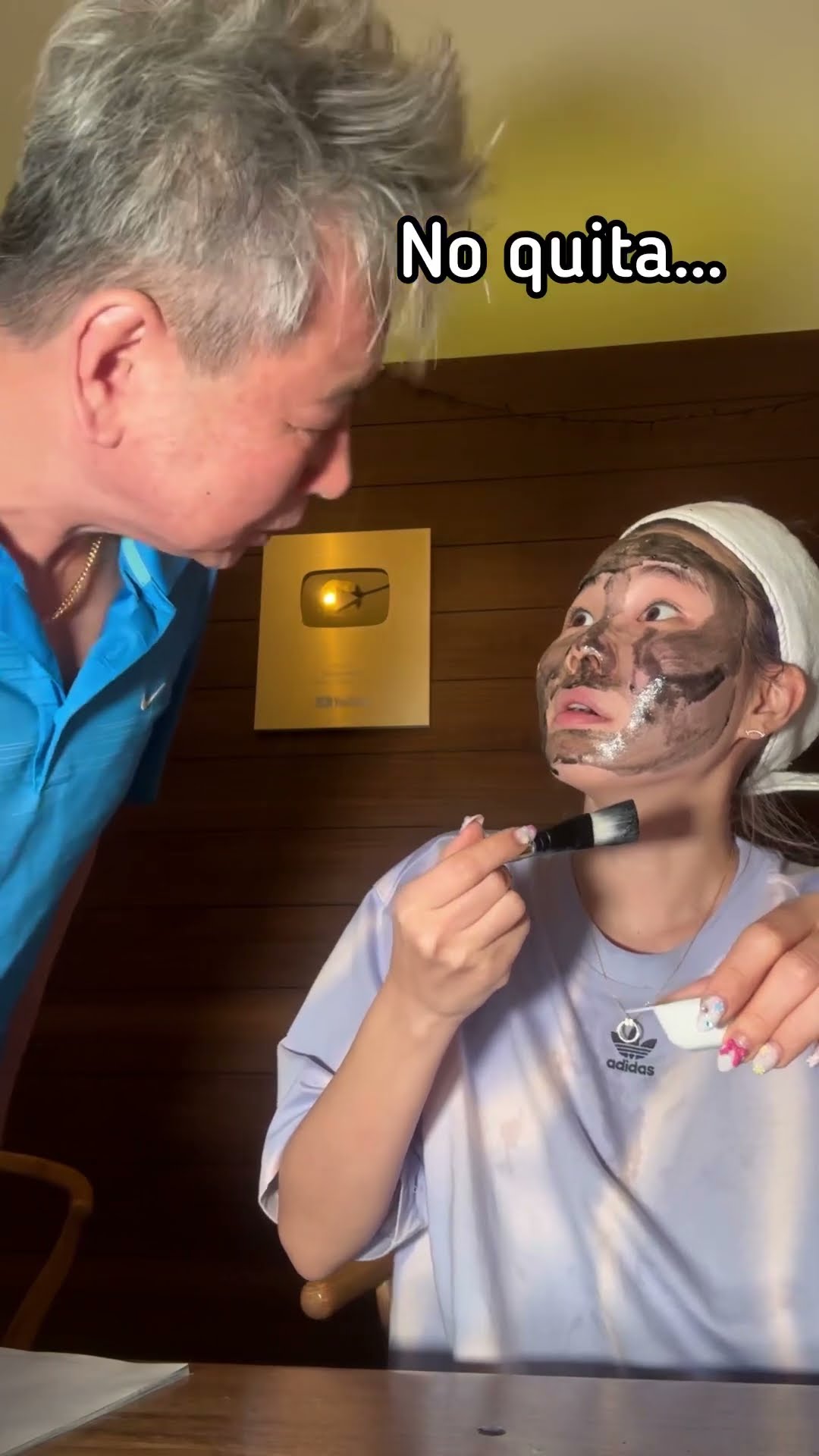 Mi papá cada vez que hago skin care