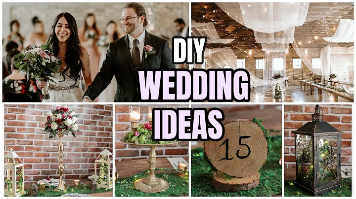 DIY WEDDING DECOR │ ABOUT MY WOODLAND WEDDING DECOR