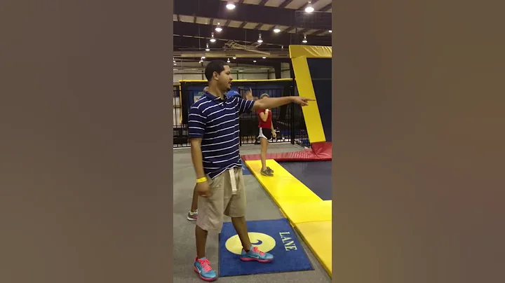 Mark Swist at sky zone houston pt 2