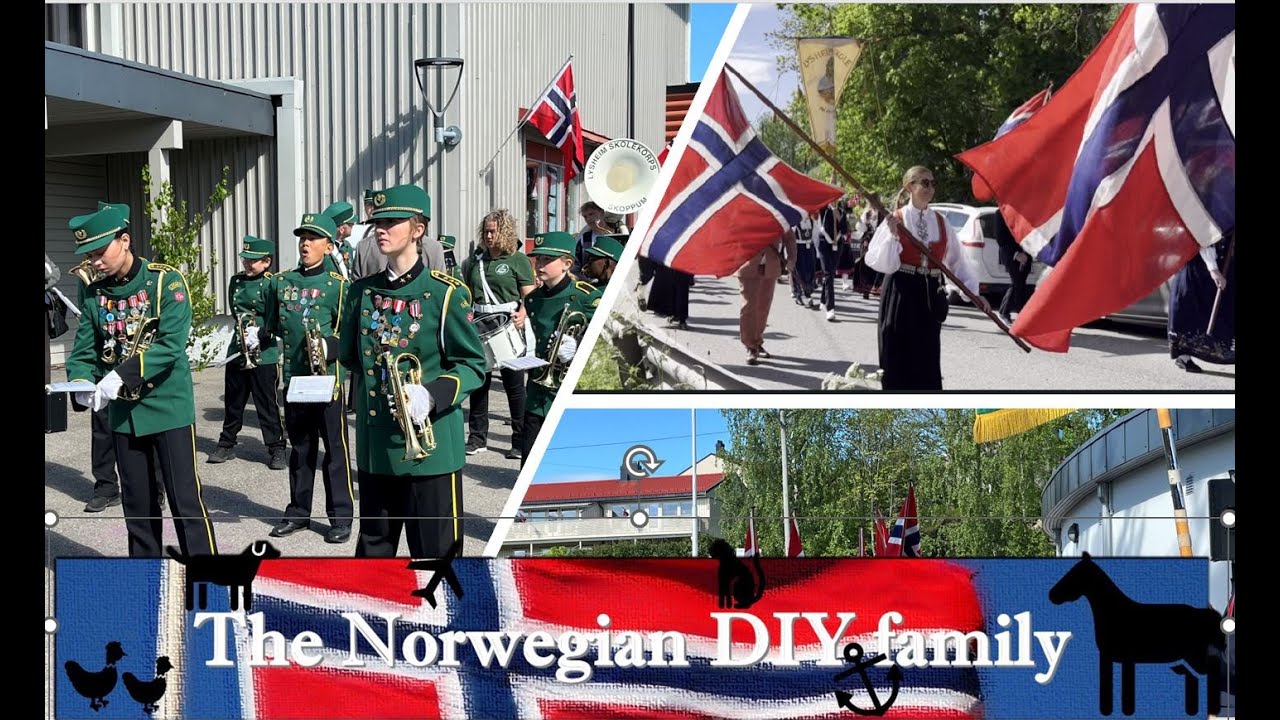 Norway National Day 2025 - 17th of May Celebration in Horten. Bunads, Parades and Music #21