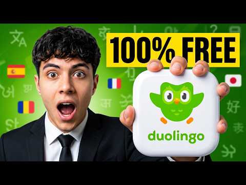 SUPER DUOLINGO FOR FREE! 😱 100% LEGAL METHOD
