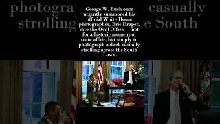 George W. Bush Stopped Everything In The Oval Office… For A Duck Net Worth