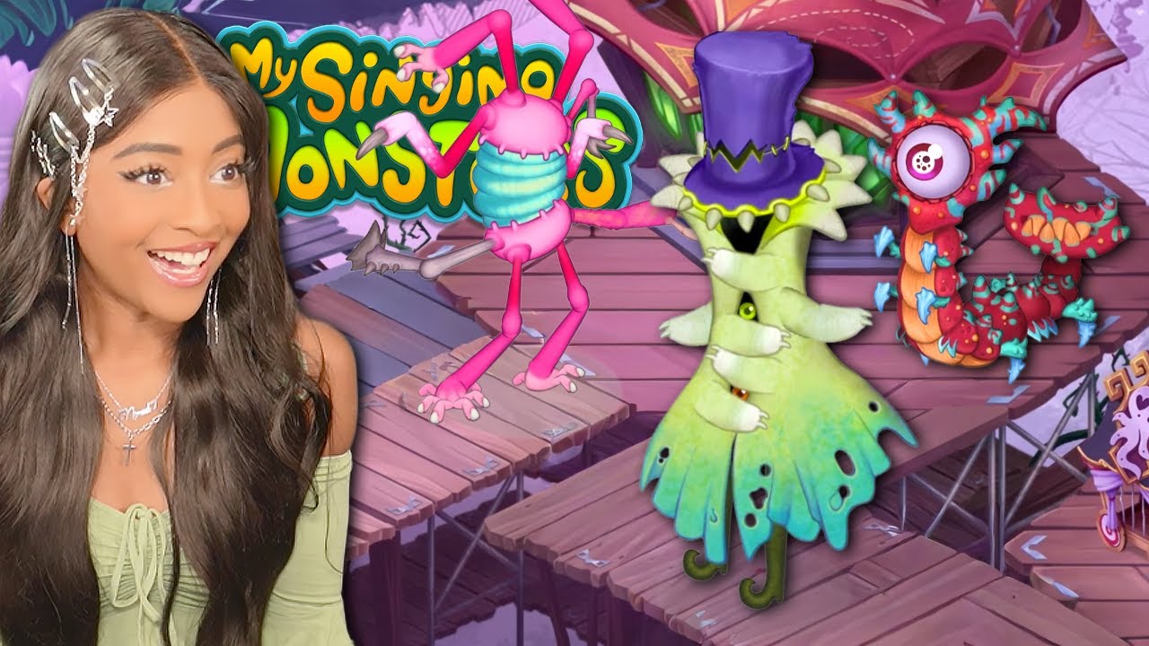 НОВЫЙ Остров карнавала и монстры парных нормалей!! | Мой поющий монстр [62]