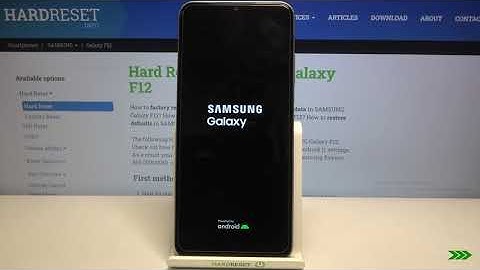 How to Reset Settings on SAMSUNG Galaxy F12 – Restore System Defaults