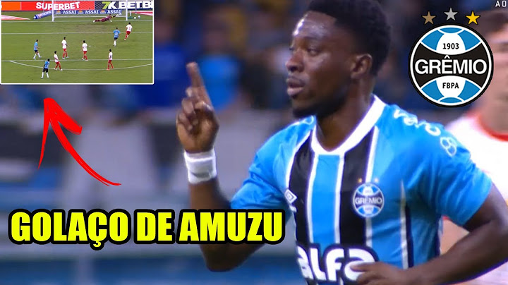 PRIMEIRO GOL DE FRANCIS AMUZU PELO GRÊMIO