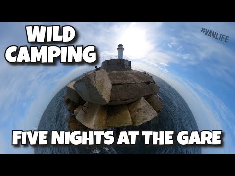 Wild Camping Five Nights at the Gare | South Gare Breakwater in Redcar #vanlife