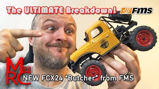 FCX24 - The Ultimate Breakdown & Review. Box opening & deep dive into the new FMS 1/24th crawler!