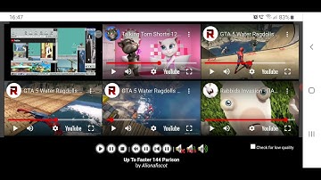 Up To Faster 144 Parison