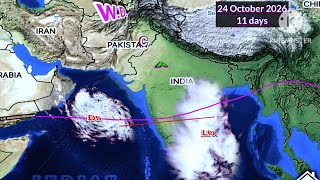 Next 30 Days Weather System Forecast South Asia 14 October 2026 Update.