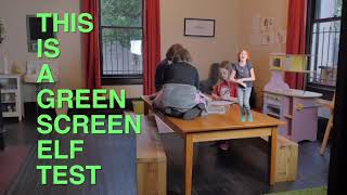 Green Screen Elf Test