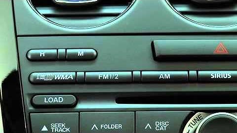 2012 CX-7 — Audio Control | Mazda USA