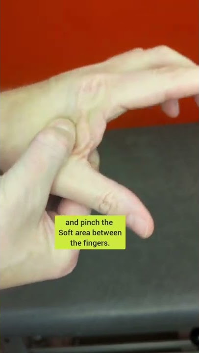 fix your trigger thumb yourself! (works fast) #triggerthumb