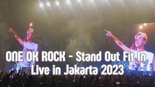 ONE OK ROCK - Stand Out Fit In Live in Jakarta [ LUXURY DISEASE ASIA TOUR 2023 ] #jakarta #oneokrock