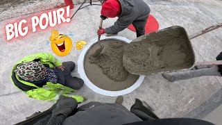 Big mistakes before the big pour!