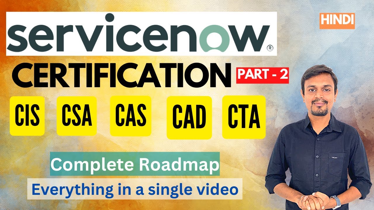 🟢 SERVICE NOW CERTIFICATION Part2 Hindi YouTube