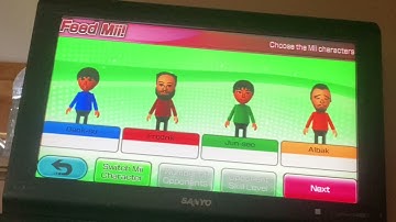 Playing Feed Mii With My Wii U CPU Miis - Part 1