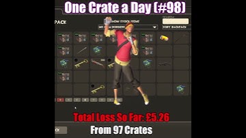 Day 98: Hunt for a TF2 Unusual Unboxing - TF2 Unboxing & TF2 Giveaway - One Crate A Day #Shorts 2021