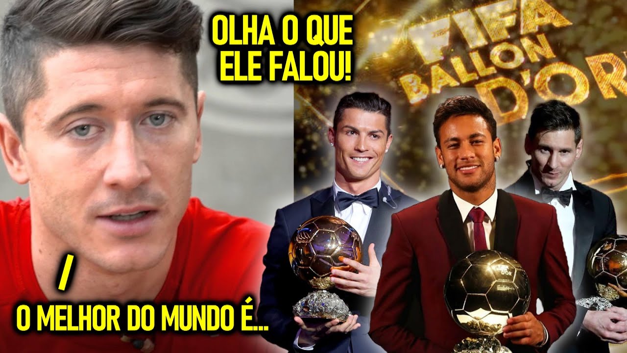 QUEM É O MELHOR JOGADOR do MUNDO?? - OS JOGADORES FALARAM!! feat. MESSI,  RONALDO E LEWA! 