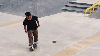 Alief skatepark in Houston Texas with the homies Armando and Yoshi