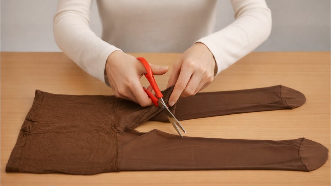 Look What I Made with Women’s Pantyhose! Nobody Could Believe This Amazing Idea 🥰