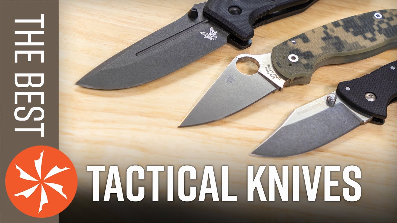 kom over hjemmelevering lærling The Best Tactical Knives: DCA's Faves in 2021 - YouTube