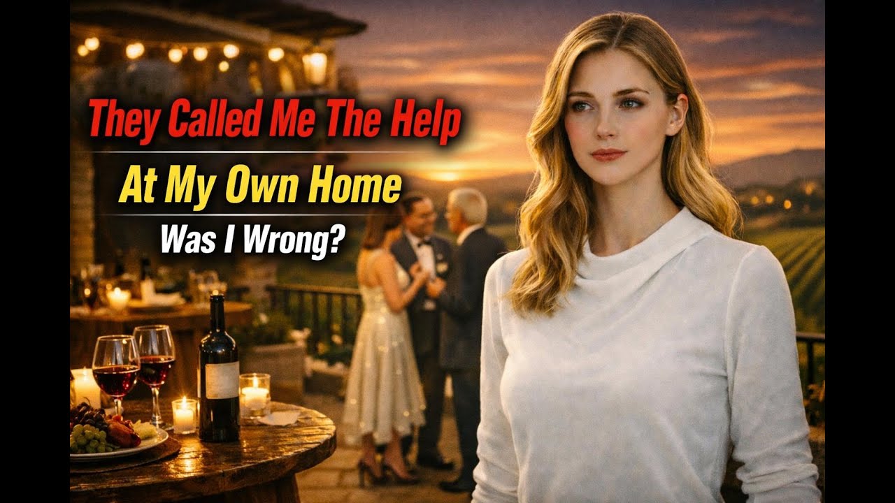 My sister threw a party in my mansion and called me 
