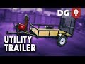 How To Build A DIY Utility Trailer for CHEAP!