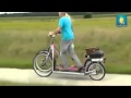Совершенно новый тип велосипеда - электро велосипед+дорожка. The electric walking bike.