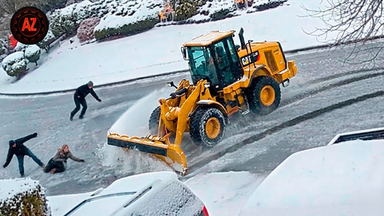 Icy Road Madness Caught On Camera – Winter Crash #7 - YouTube