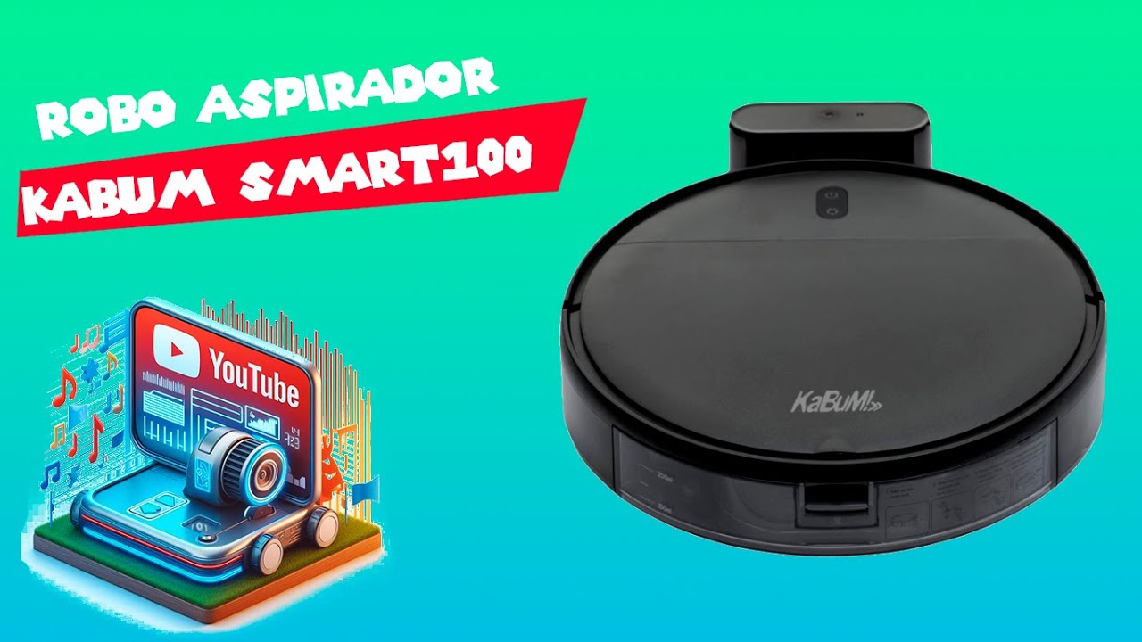 VOCÊ É INTELIGENTE? ROBÔ ASPIRADOR KABUM SMART100 - O MELHOR CUSTO BENEFÍCIO - UNBOXING E RESENHA