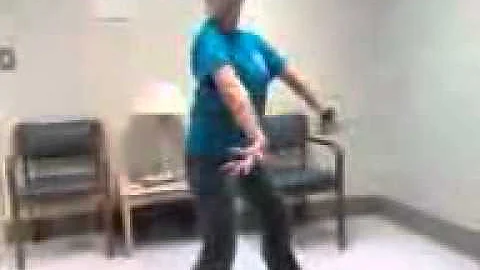 Kristin Mallory dancing