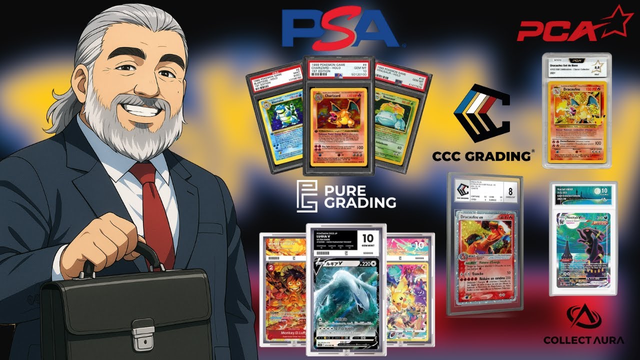 JE PREPARE MES CARTES POKÉMON POUR LA GRADATION ! QUELLE SOCIÉTÉ VAIS-JE CHOISIR ?