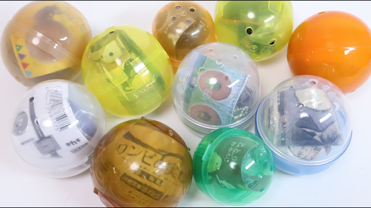 10 Capsule Toy Gashapon Japan Souvenir